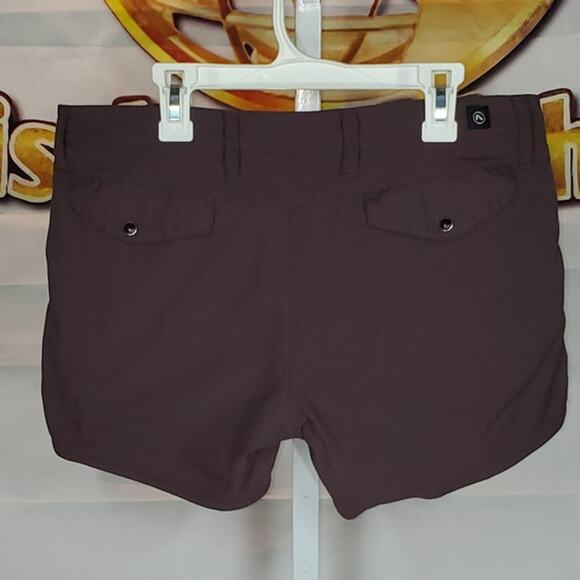 Flylow Women’s Shorts Brown Plum Size 28 - Picture 2 of 5